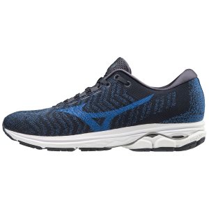 Mizuno Wave Rider Waveknit3 Erkek Koşu Ayakkabısı Lacivert (Tr.TCP)